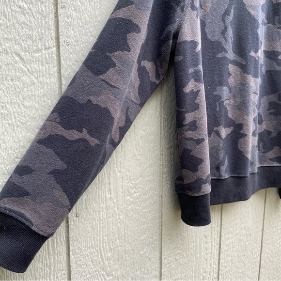 prAna Sweatshirts Womens L Black Camo Cozy Up Pullover Comfort - Picture 3 of 12